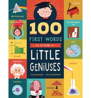 100 FIRST WORDS FOR LITTLE GENIUSES