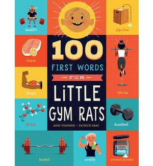 100 FIRST WORDS FOR LITTLE GYM RATS