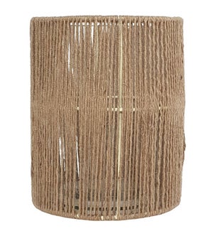 6 Vertical  Rope  Candle Holder