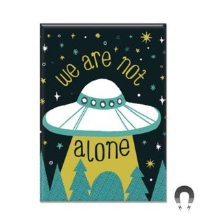 Allison Cole Illustration - We Are not Alone Rectangle Magnet