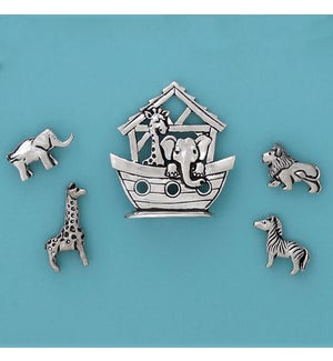 5 pc. Noah's Ark Miniatures