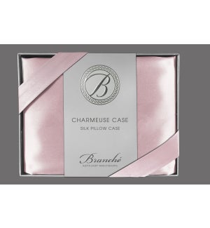 Blush Charmeuse Case Queen/Standard Display Sample