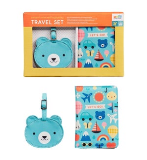Baby Travel Set Passport + Luggage Tag