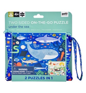 2 Sided On-The-Go Puz Under the Sea