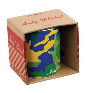 Andy Warhol Green Camouflage Mug