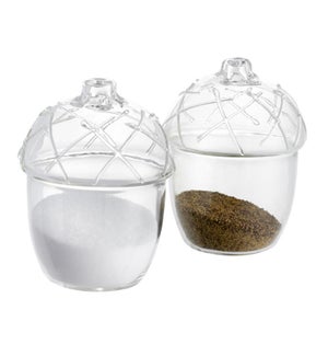Acorn salt & pepper shakers