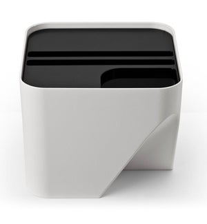 Block 20 stackable bin (white)