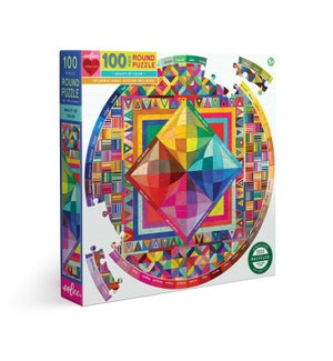 Beauty of Color 100 Pc Rd Puzzle