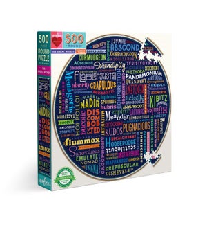 100 Great Words 500 pc Rd Puzzle
