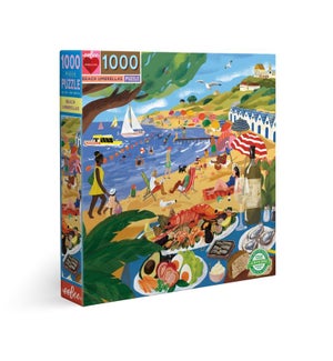 Beach Umbrellas 1000 Pc Sq Puzzle