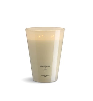 4 wick XXL Candle 3,5 kg/7.7 lb Black Orchid & Lily Ivory