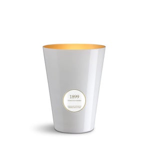 5 wick XXL Candle 3,5 kg/7.7 lb Tobacco & Amber White & Gold