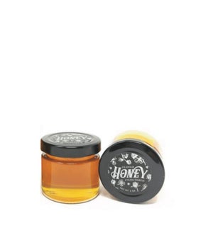 4 oz honey in glass jar