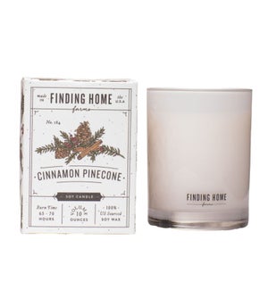 Cinnamon Pinecone 10 oz Soy Candle Tester