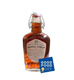 8.45 oz Rye Barrel Aged Maple Syrup Tester