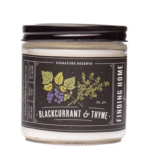 BlackCurrant & Thyme 13 oz Soy Candle