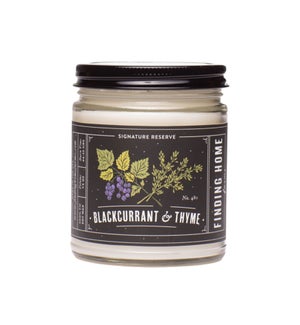 BlackCurrant & Thyme 7.5 oz Soy Candle