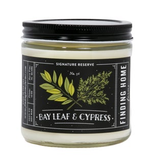 Bay Leaf & Cypress 13 oz Soy Candle