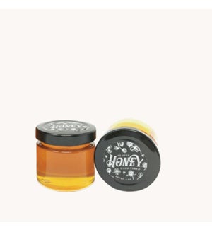 4 oz honey in glass jar - tester