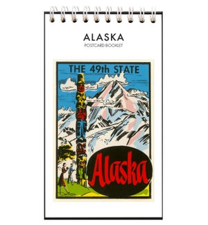 ALASKA Postcard Booklet