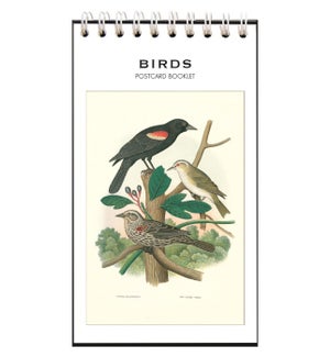 BIRDS Postcard Booklet