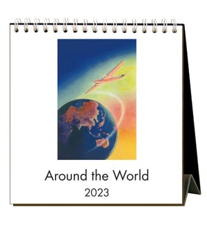 Around the World 2023 Desk Calendar