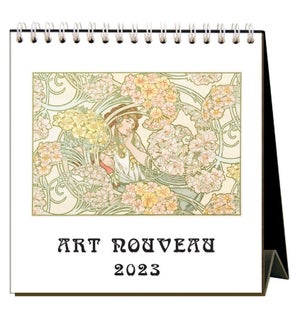 Art Nouveau 2023 Desk Calendar