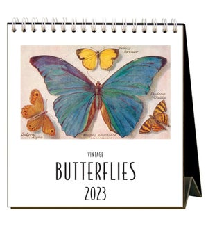 Butterflies 2023 Desk Calendar