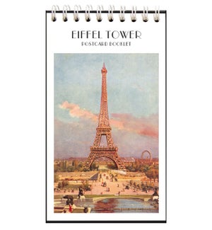 EIFFEL TOWER Postcard Booklet