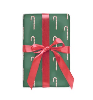 Candy Cane Gift Wrap Sheets