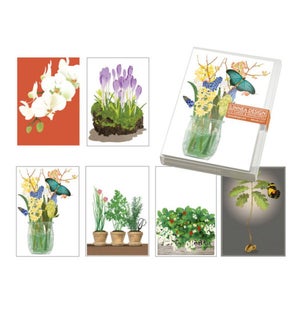 Floral Blank Notecards Collection II