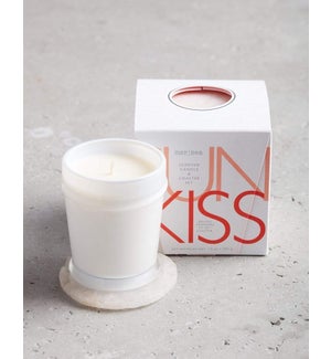 10 oz. boxed candle w/coaster - Sun Kissed