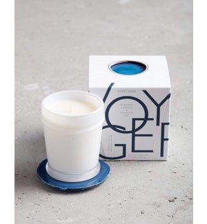 10 oz. boxed candle w/coaster - Voyager TESTER