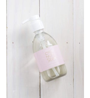 9 oz. glass hand soap pump - Coconut Sugar