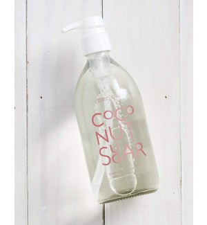 16 oz. large glass hand soap pump - Coconut Sugar