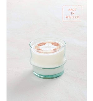 13 oz. Large Clear Glass Candle - Orangerie