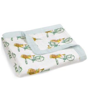 Bamboo Big Lovey Floral Bicycle
