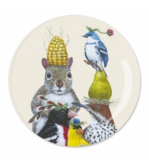 7" APPETIZER PLATE - PARTY UNDER THE FEEDER