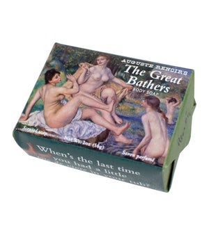 Auguste Renoir's The Great Bathers Body Soap