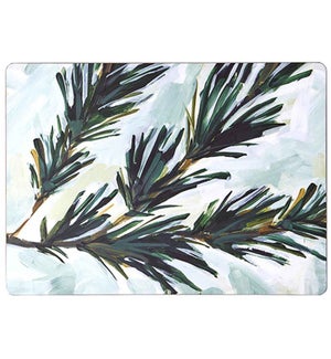 Abstract Spruce Branch Placemat Set 4 -AVAIL 07/20/2022