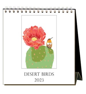 2023 Desert Birds Desktop Calendar - QTY 6