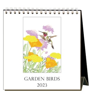 2023 Garden Birds Desktop Calendar - QTY 6