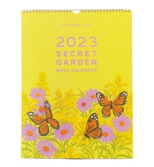 2023 Secret Garden Wall Calendar