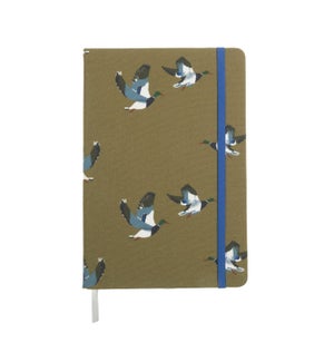 A5 Fabric Notebook - Ducks