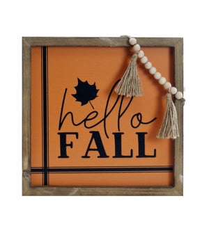 WD. SIGN "HELLO FALL"