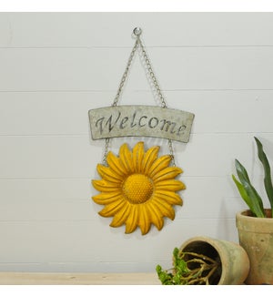 MTL. SUNFLOWER WELCOME SIGN