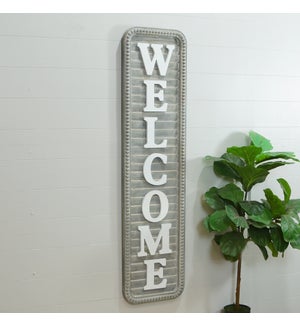 WD. 32" SIGN "WELCOME"
