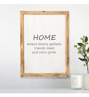 WD. SIGN "HOME"
