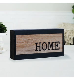 WD. SIGN "HOME"