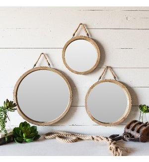 WD. FRAMED MIRRORS S/3